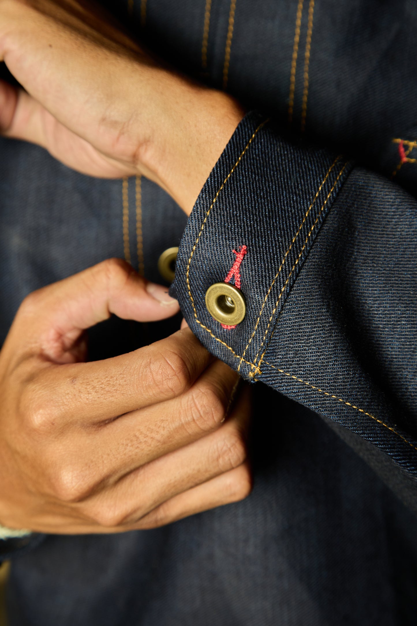 10.5oz Selvedge Denim Pullover
