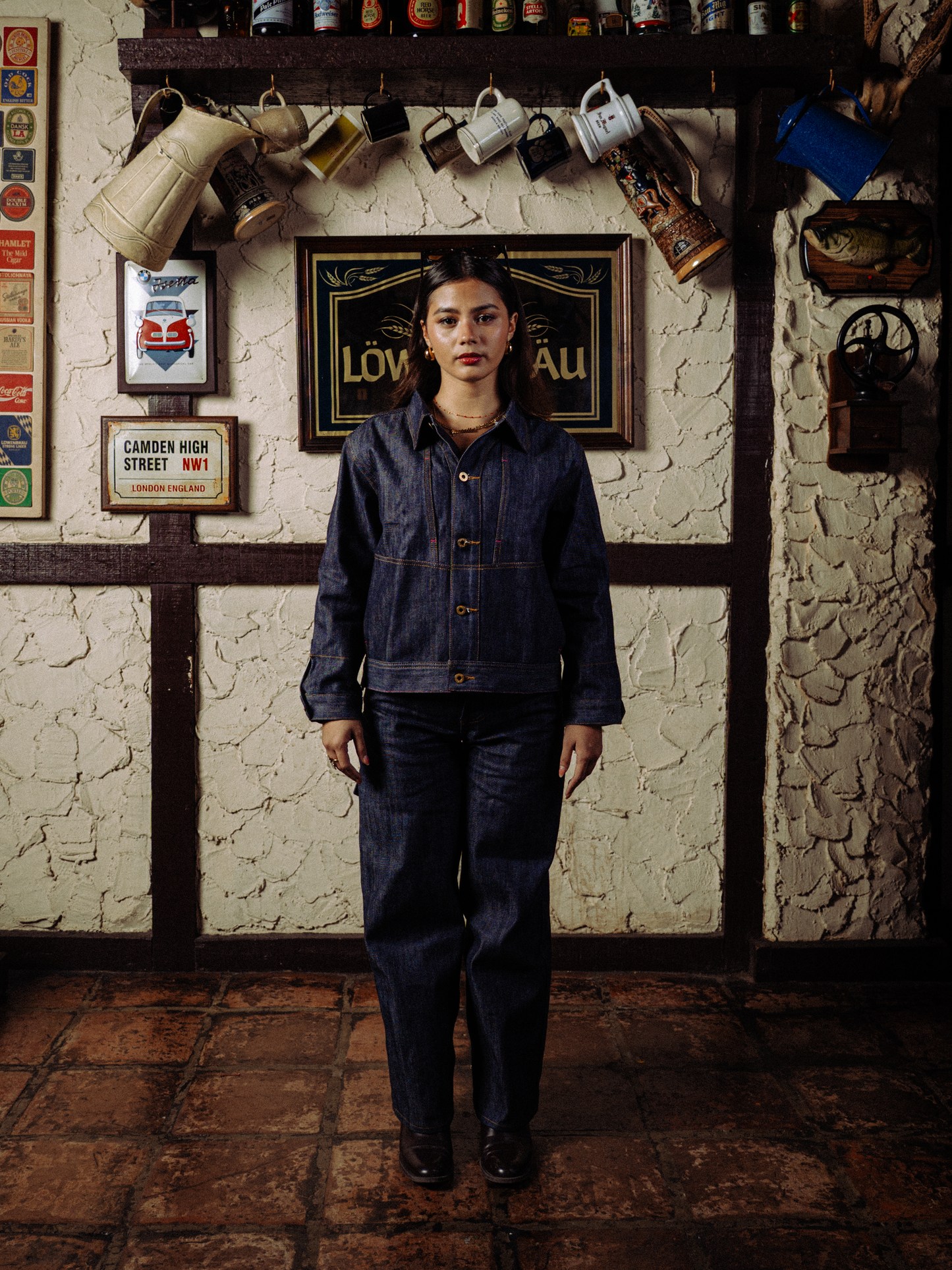 (PREORDER) Syndrome x Renata Selvedge Denim Work Pants
